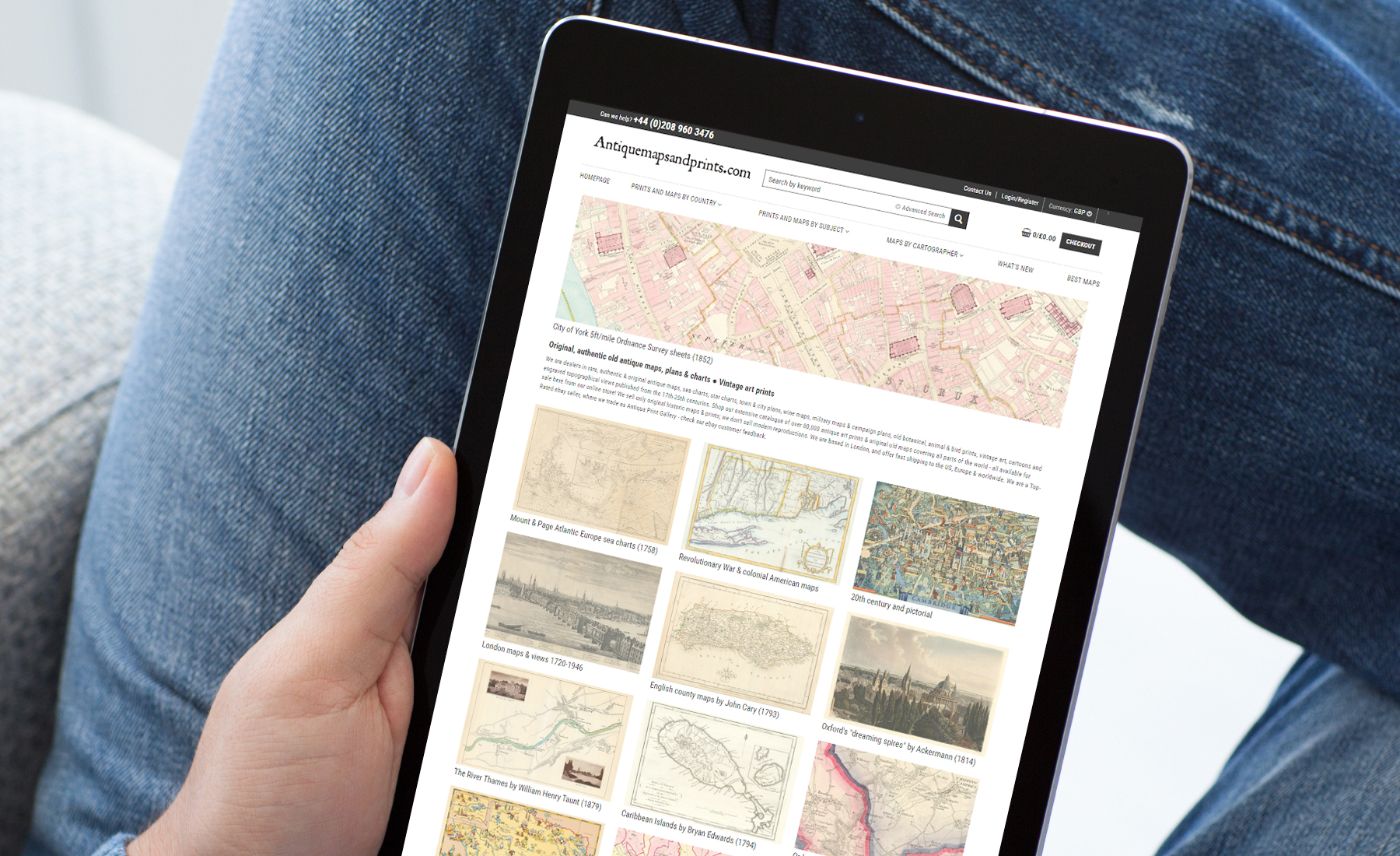 Antique maps and prints