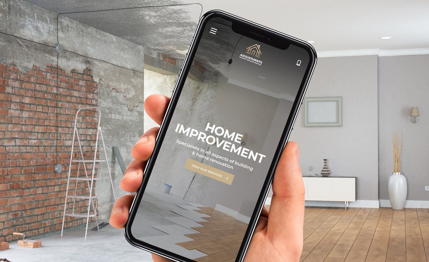 Home Improvements One Page Website