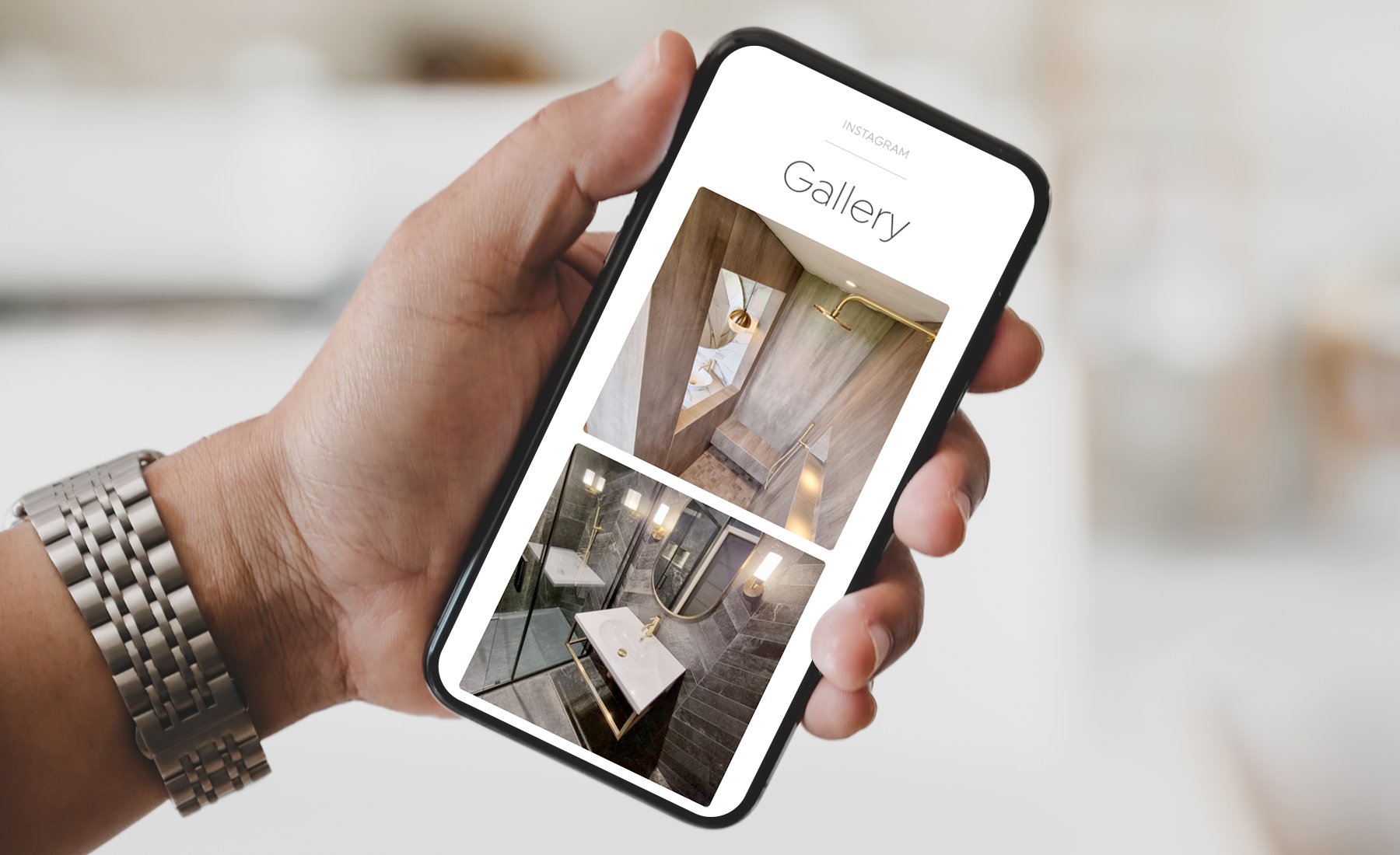 Bespoke Tiling Brochure Website