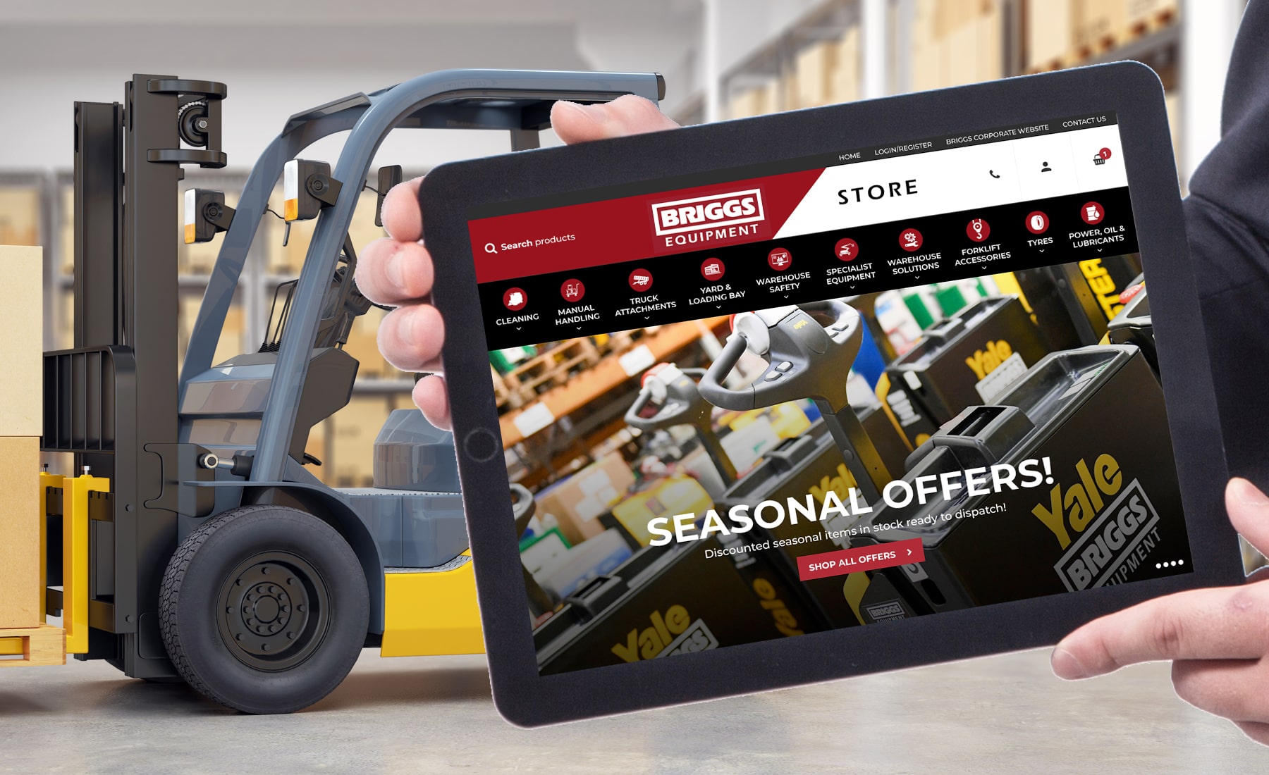 UK Materials Handling Leader Launches eCommerce Platform