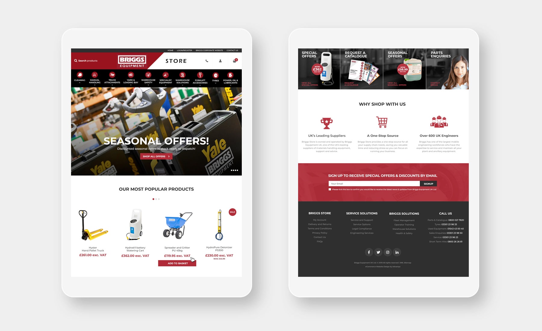 UK Materials Handling Leader Launches eCommerce Platform