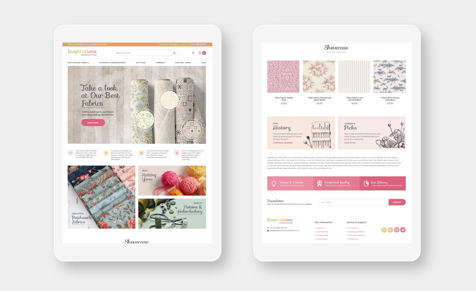 A Sleek, User-Friendly Website for Seamless Shopping