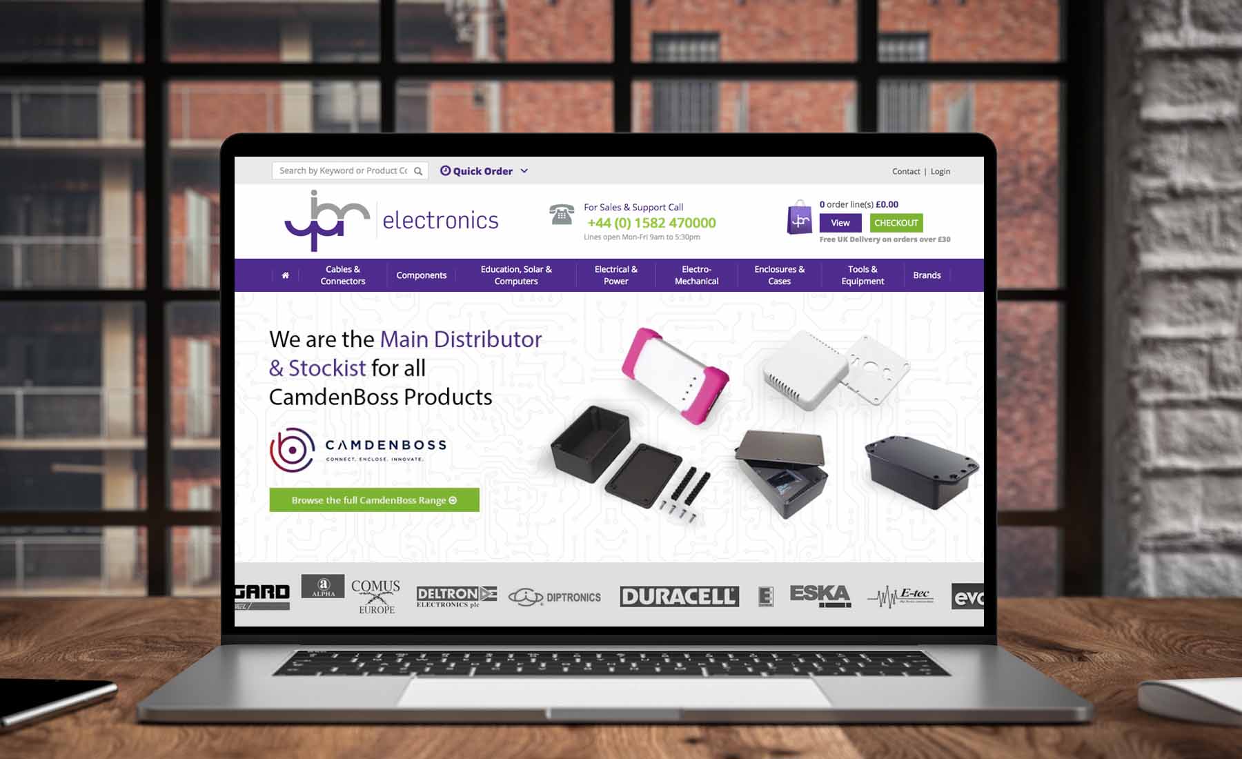  Streamlined E-Commerce for Electronic Components