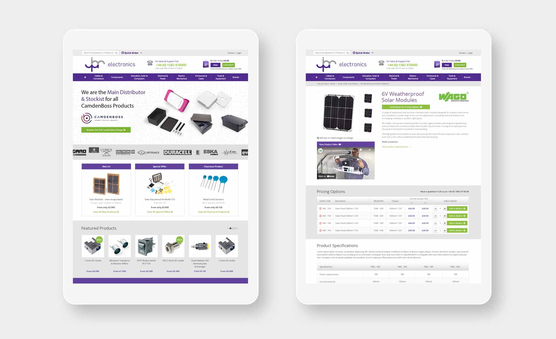  Streamlined E-Commerce for Electronic Components