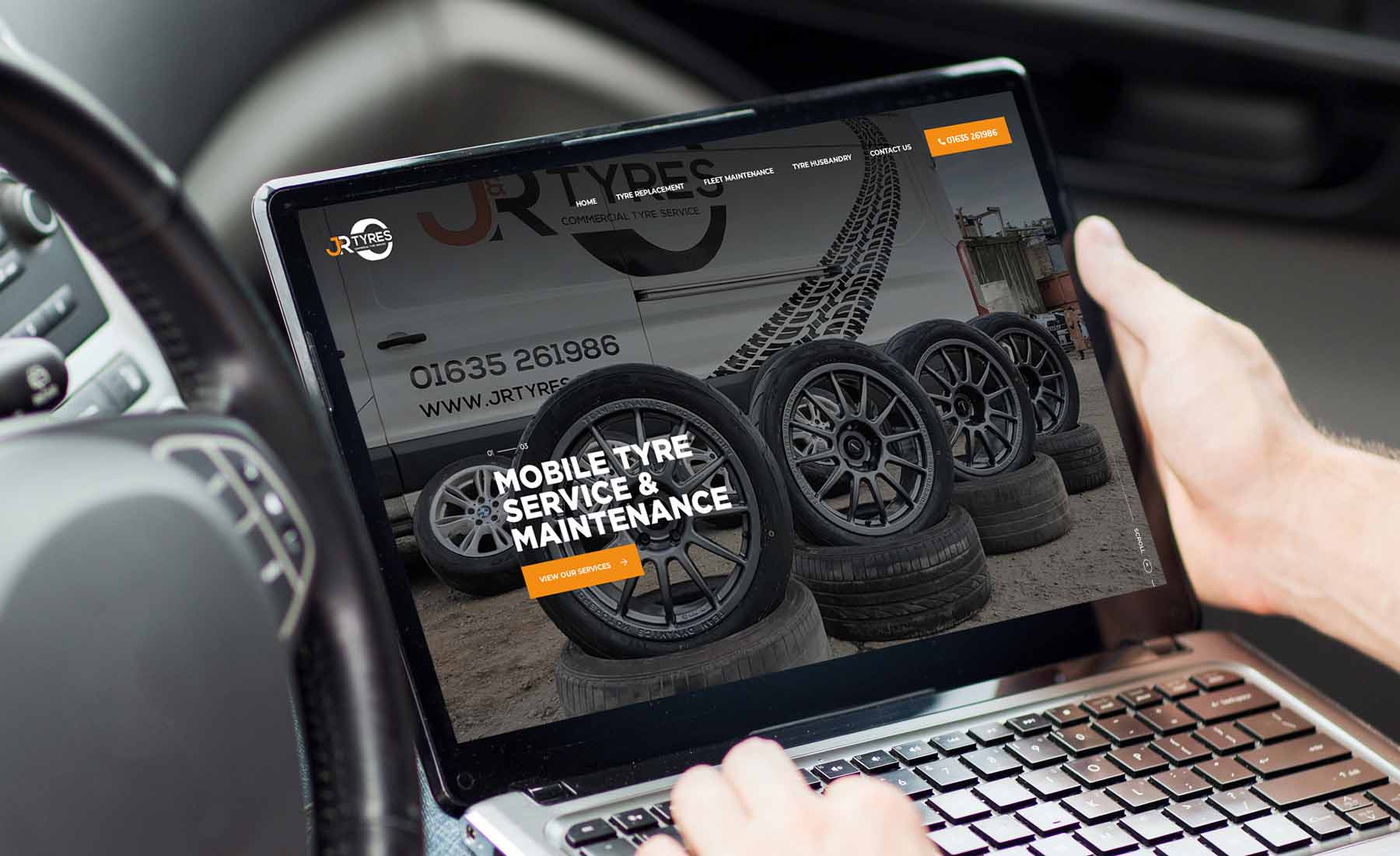 Mobile Tyre Service Website