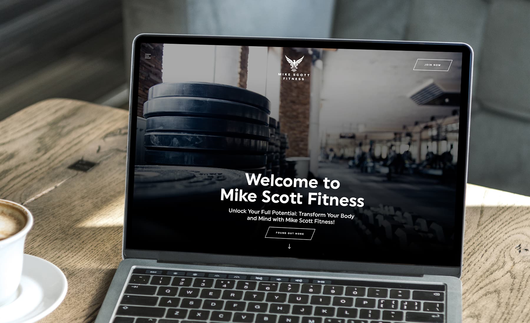 Personal Trainer One Page Website