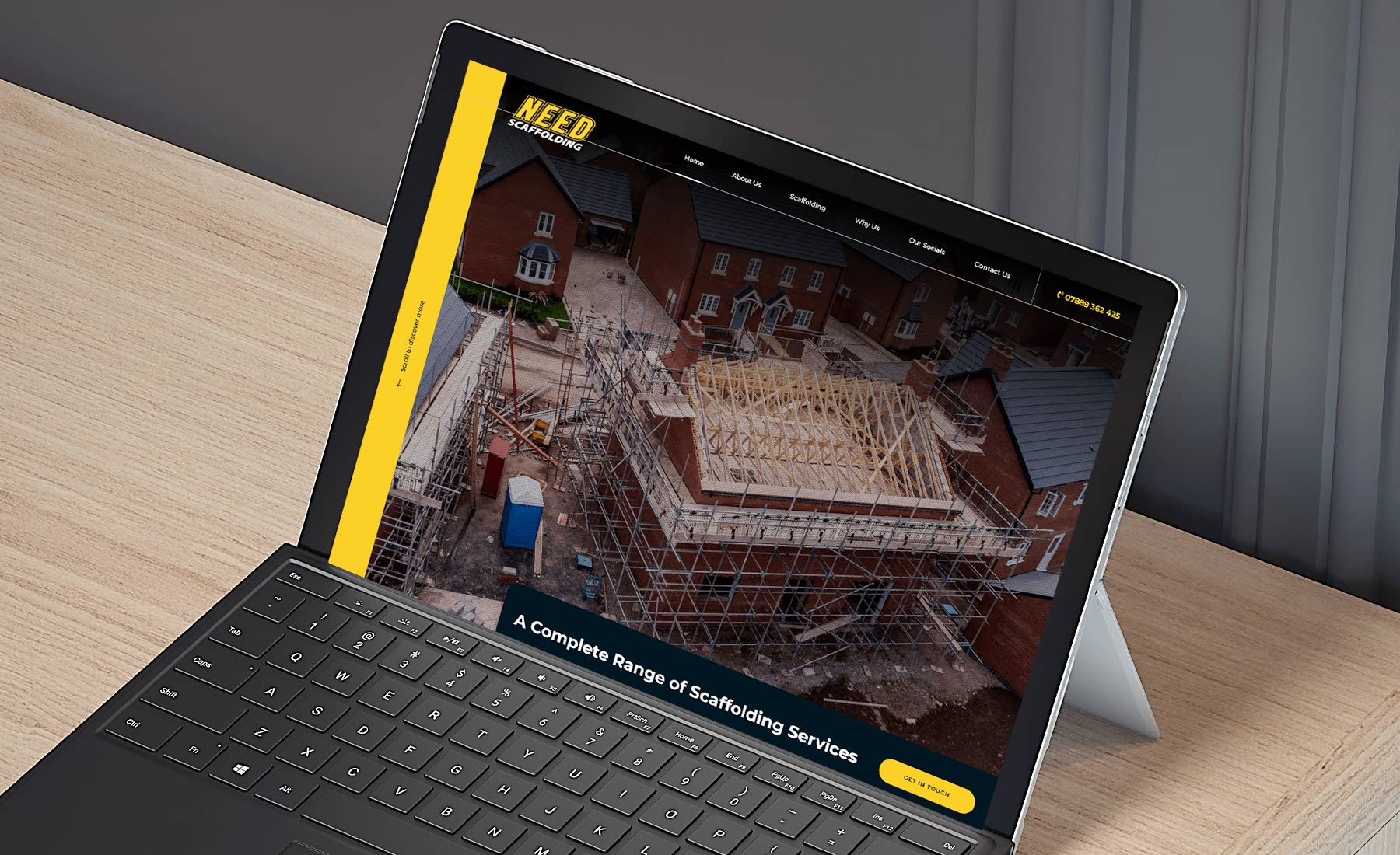 Scaffolding Assembly & Construction Website