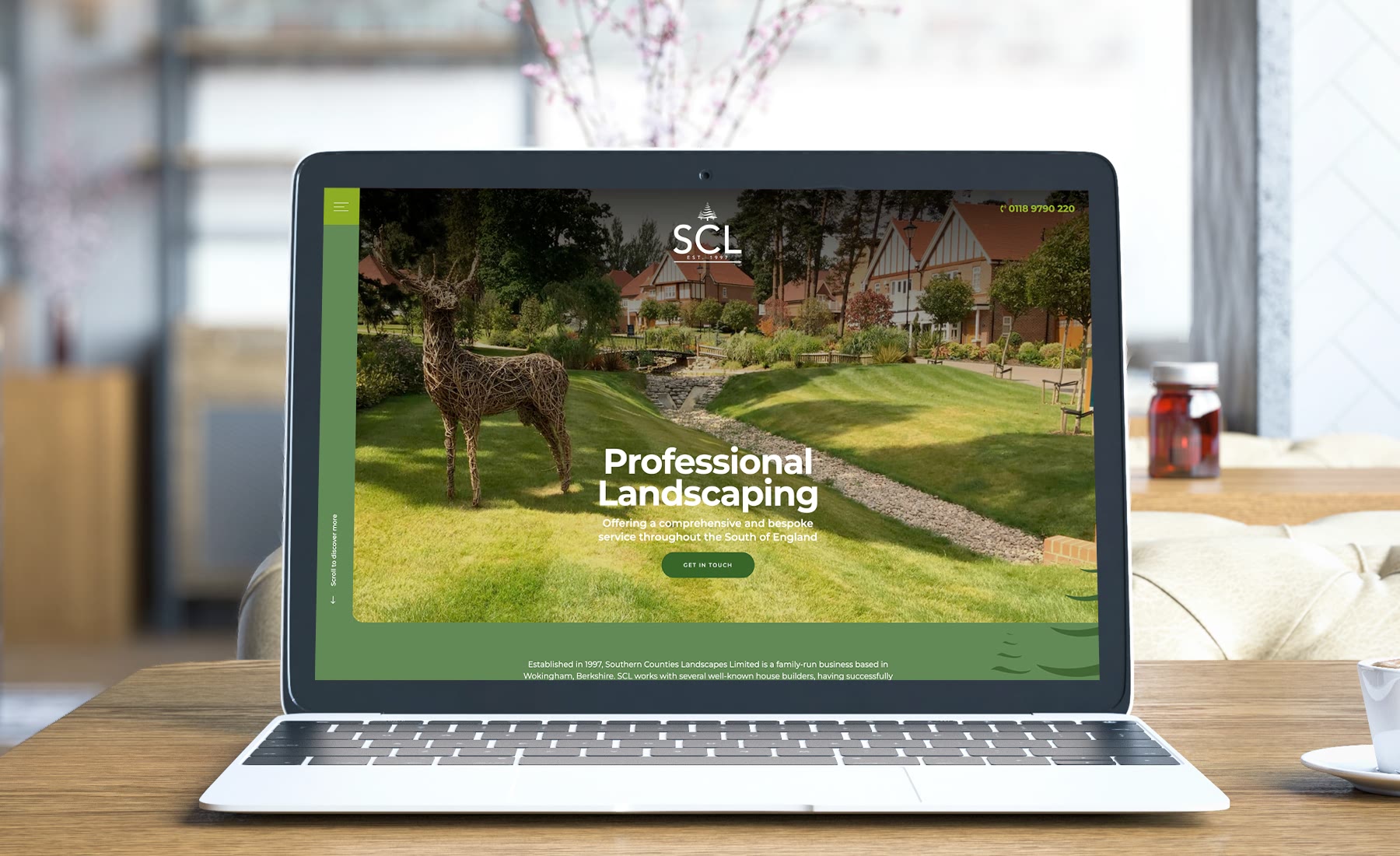 Landscaping Services Brochure Website