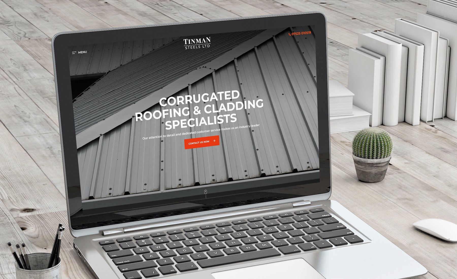 Quality Roofing One Page Website
