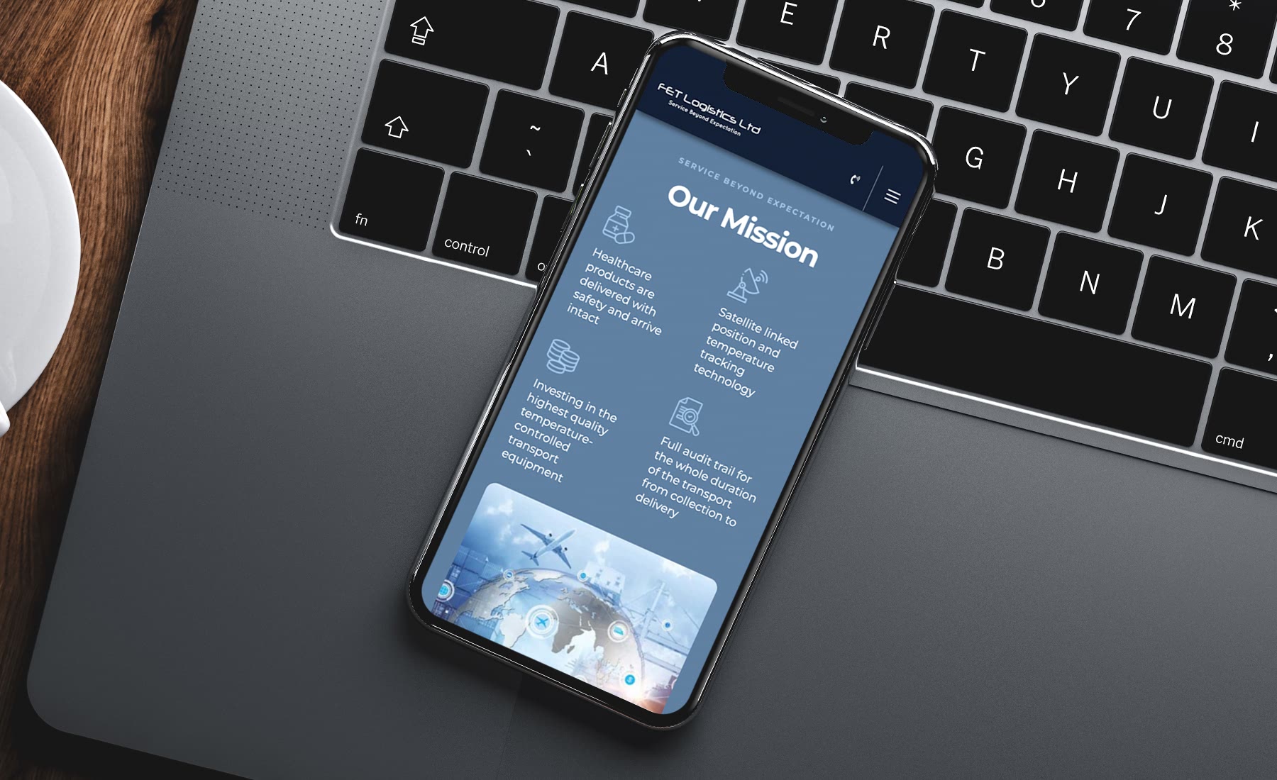 Healthcare Logistics Website